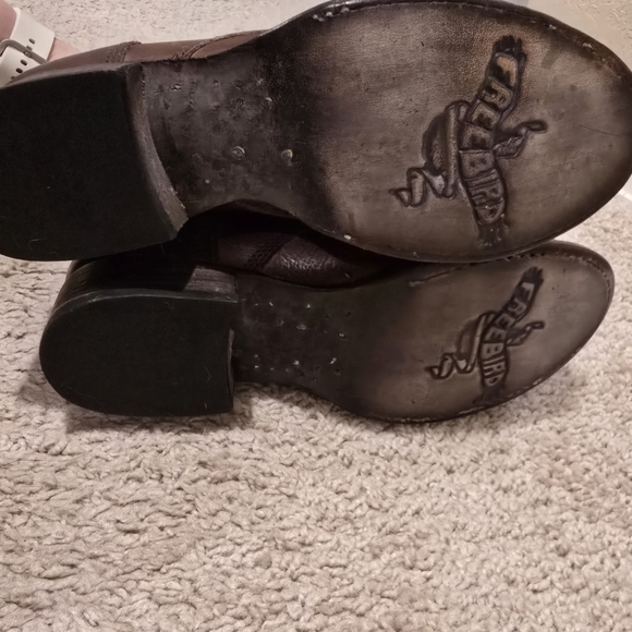 Freebird by Steven Dark Brown Lace-Up Ankle Boots - Picture 5 of 5